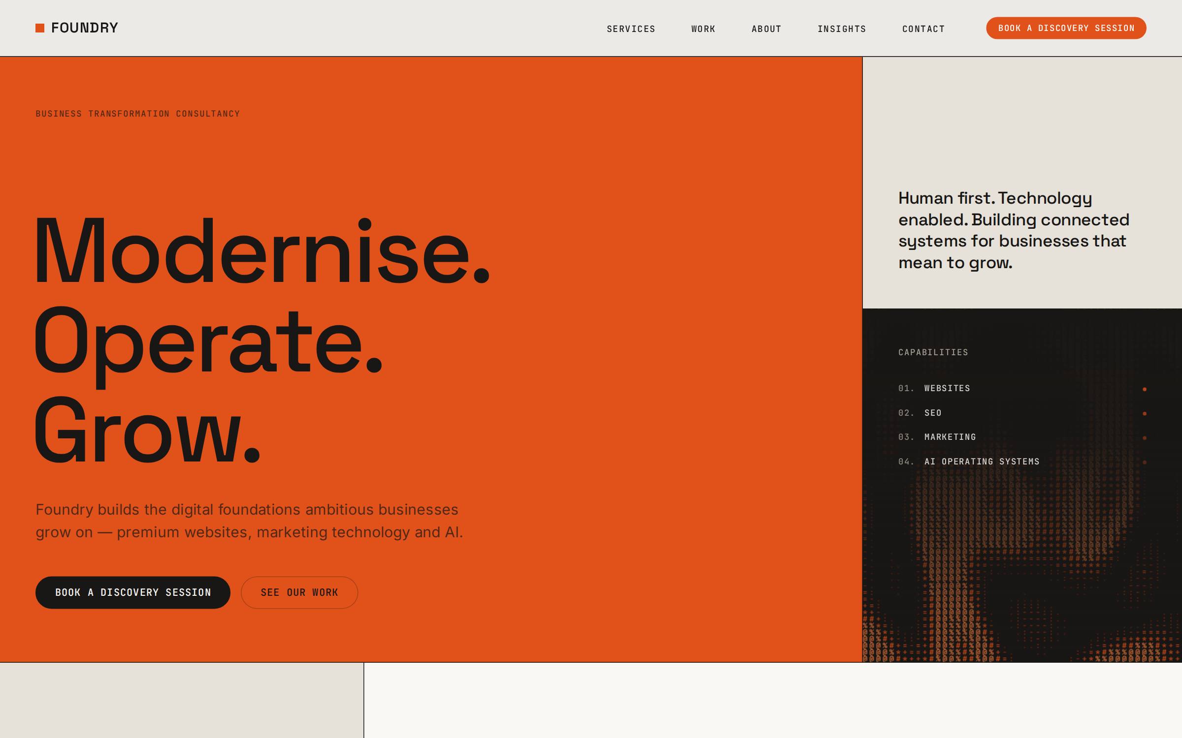 Foundry website